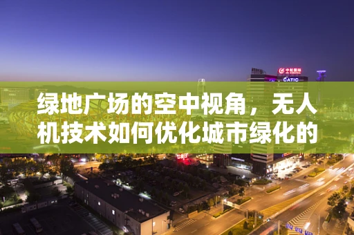 绿地广场的空中视角，无人机技术如何优化城市绿化的监测与管理？