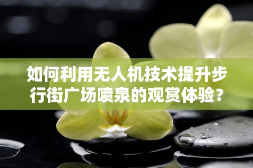 如何利用无人机技术提升步行街广场喷泉的观赏体验？