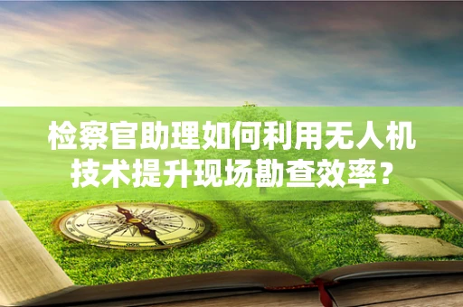 检察官助理如何利用无人机技术提升现场勘查效率？