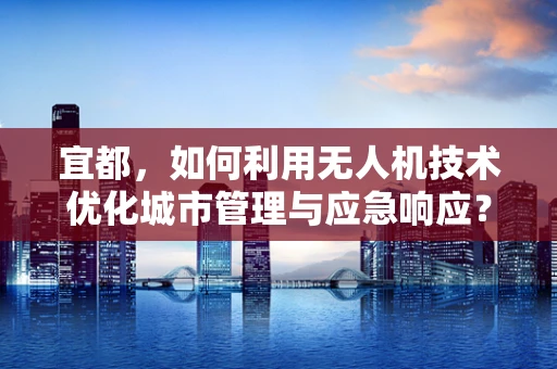 宜都，如何利用无人机技术优化城市管理与应急响应？