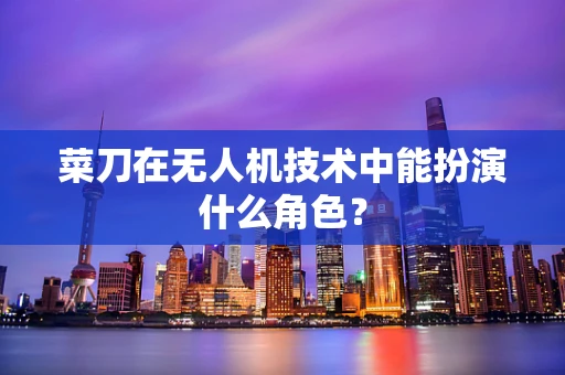 菜刀在无人机技术中能扮演什么角色？