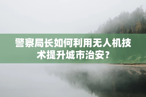 警察局长如何利用无人机技术提升城市治安？