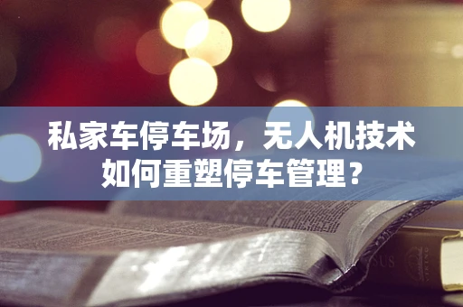 私家车停车场，无人机技术如何重塑停车管理？