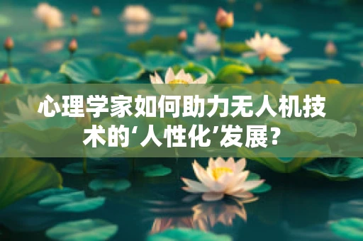 心理学家如何助力无人机技术的‘人性化’发展？