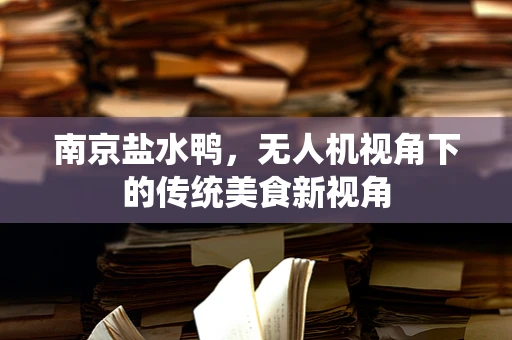 南京盐水鸭，无人机视角下的传统美食新视角