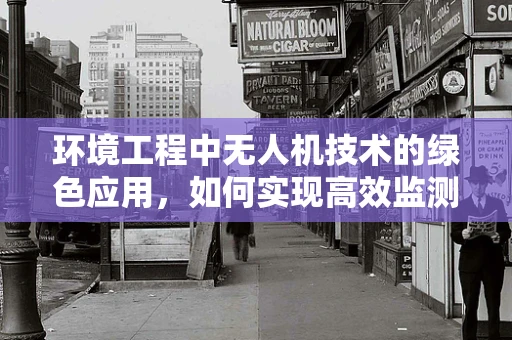 环境工程中无人机技术的绿色应用，如何实现高效监测与治理？