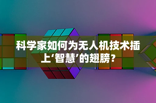 科学家如何为无人机技术插上‘智慧’的翅膀？