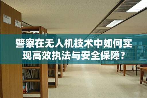 警察在无人机技术中如何实现高效执法与安全保障？