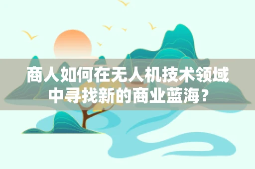 商人如何在无人机技术领域中寻找新的商业蓝海？