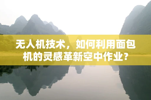 无人机技术，如何利用面包机的灵感革新空中作业？