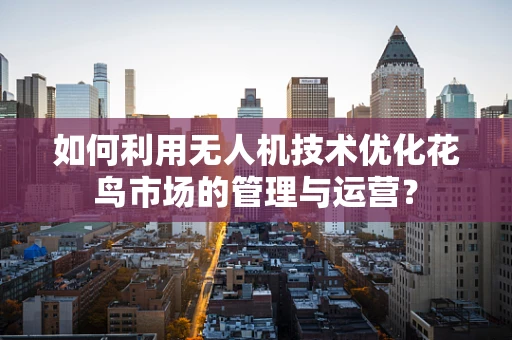 如何利用无人机技术优化花鸟市场的管理与运营？