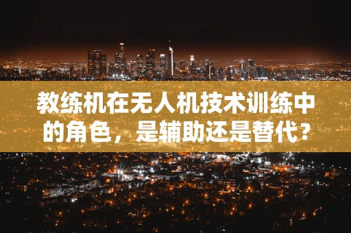 教练机在无人机技术训练中的角色，是辅助还是替代？