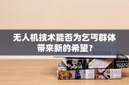 无人机技术能否为乞丐群体带来新的希望？
