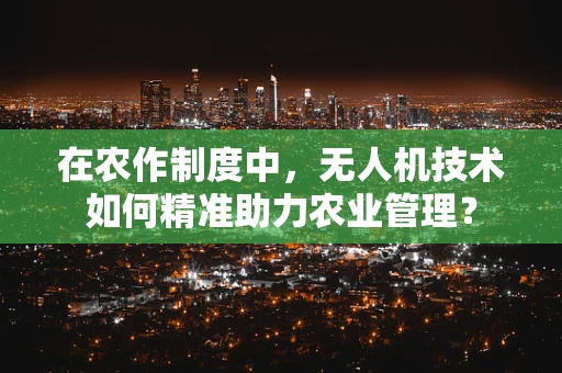 在农作制度中，无人机技术如何精准助力农业管理？