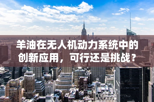 羊油在无人机动力系统中的创新应用，可行还是挑战？