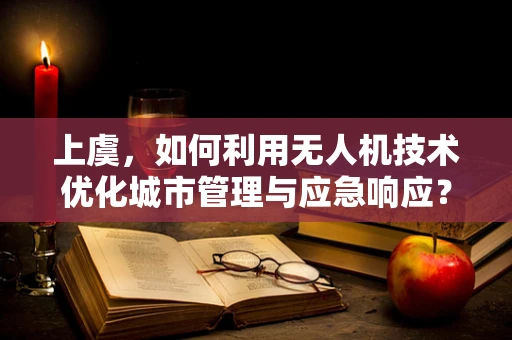 上虞，如何利用无人机技术优化城市管理与应急响应？