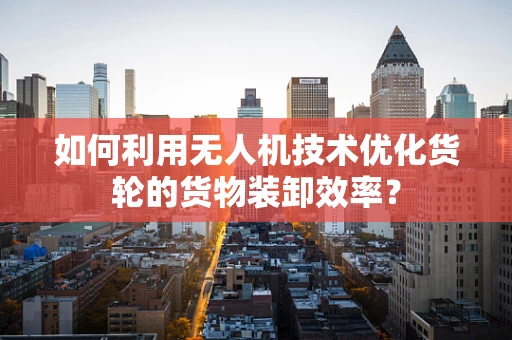 如何利用无人机技术优化货轮的货物装卸效率？