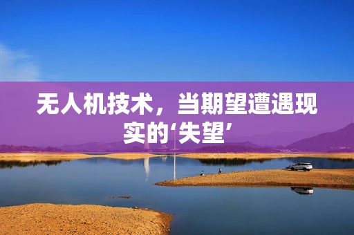 无人机技术，当期望遭遇现实的‘失望’