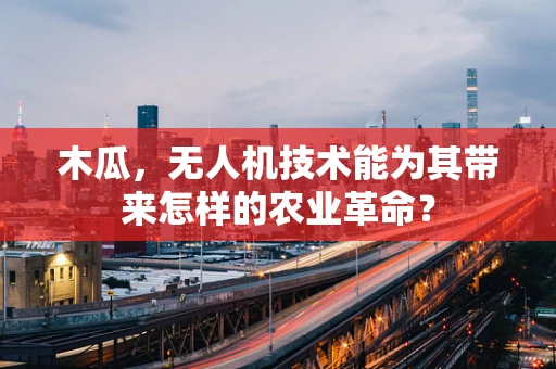 木瓜，无人机技术能为其带来怎样的农业革命？