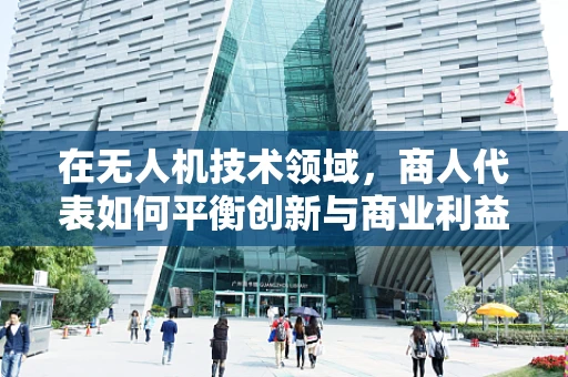 在无人机技术领域，商人代表如何平衡创新与商业利益？