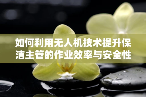 如何利用无人机技术提升保洁主管的作业效率与安全性？