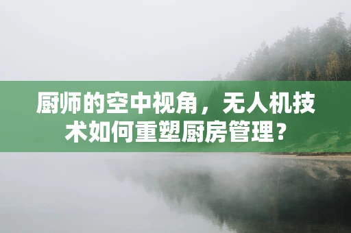 厨师的空中视角，无人机技术如何重塑厨房管理？