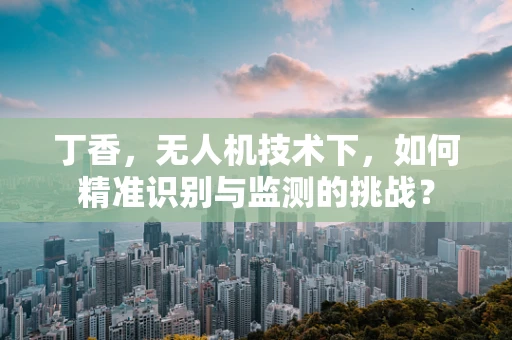丁香，无人机技术下，如何精准识别与监测的挑战？