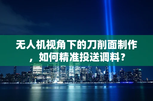 无人机视角下的刀削面制作，如何精准投送调料？