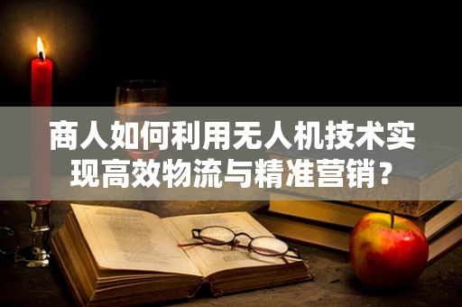 商人如何利用无人机技术实现高效物流与精准营销？