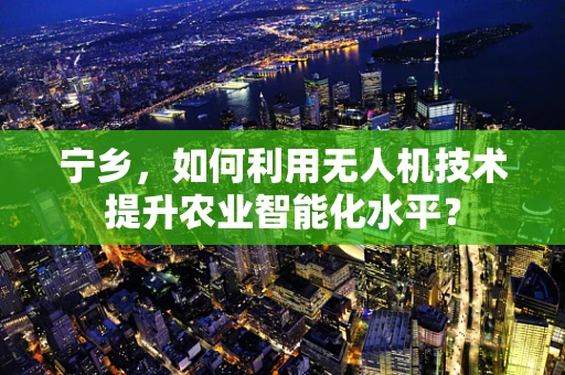 宁乡，如何利用无人机技术提升农业智能化水平？