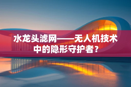 水龙头滤网——无人机技术中的隐形守护者？
