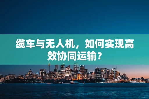 缆车与无人机，如何实现高效协同运输？