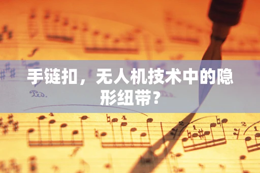 手链扣，无人机技术中的隐形纽带？