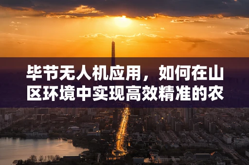 毕节无人机应用，如何在山区环境中实现高效精准的农业监测？
