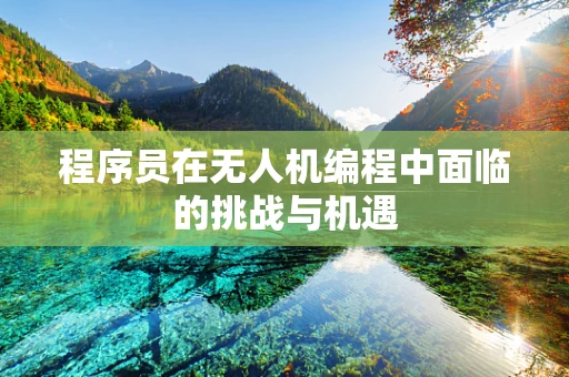 程序员在无人机编程中面临的挑战与机遇