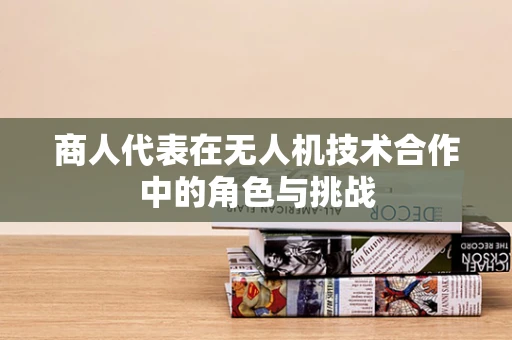 商人代表在无人机技术合作中的角色与挑战