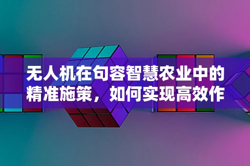 无人机在句容智慧农业中的精准施策，如何实现高效作物监测？