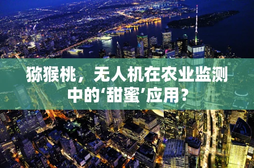 猕猴桃，无人机在农业监测中的‘甜蜜’应用？