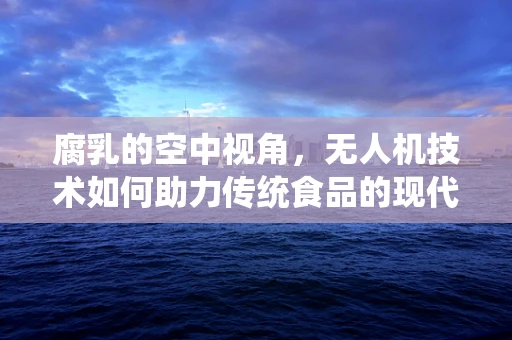 腐乳的空中视角，无人机技术如何助力传统食品的现代化生产？