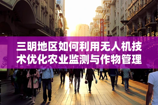 三明地区如何利用无人机技术优化农业监测与作物管理？