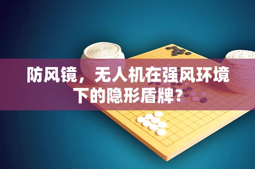 防风镜，无人机在强风环境下的隐形盾牌？