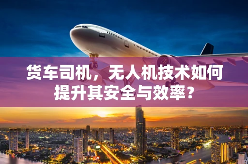 货车司机，无人机技术如何提升其安全与效率？