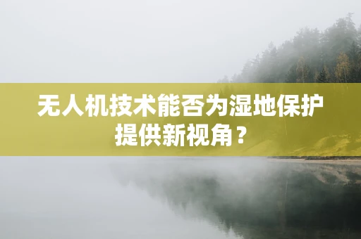 无人机技术能否为湿地保护提供新视角？