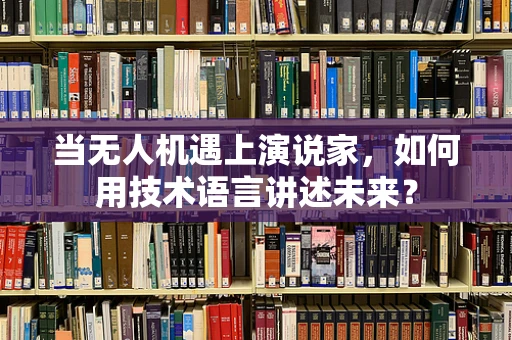 当无人机遇上演说家，如何用技术语言讲述未来？