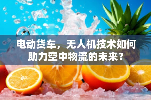 电动货车，无人机技术如何助力空中物流的未来？