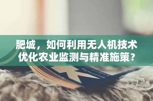 肥城，如何利用无人机技术优化农业监测与精准施策？