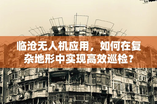 临沧无人机应用，如何在复杂地形中实现高效巡检？