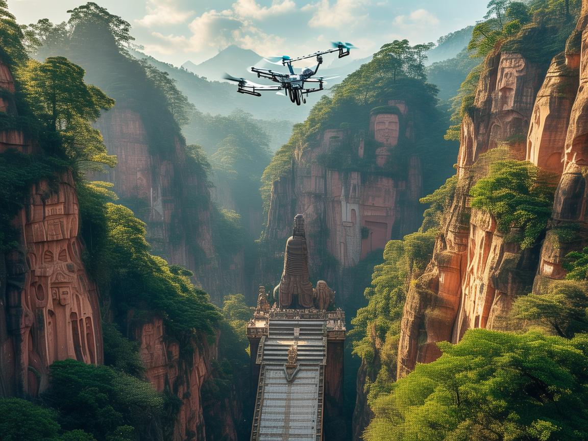 乐山，如何利用无人机技术提升其旅游与环境保护的双重效益？