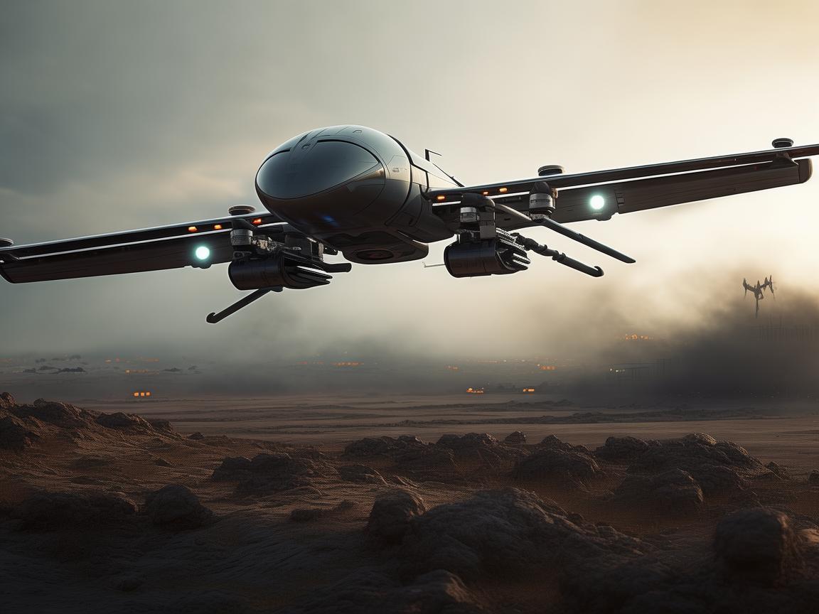 士兵的空中守护者，无人机技术如何重塑战场侦察与支援？
