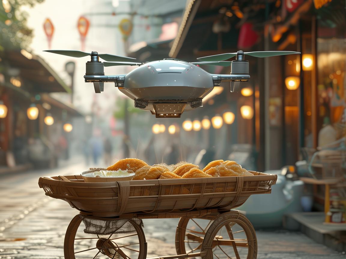 豆浆油条，无人机配送的未来早餐革命？